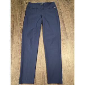 Lilly Pulitzer Luxletic Leggings Solid Navy Blue Fairway Performance Twill Size6